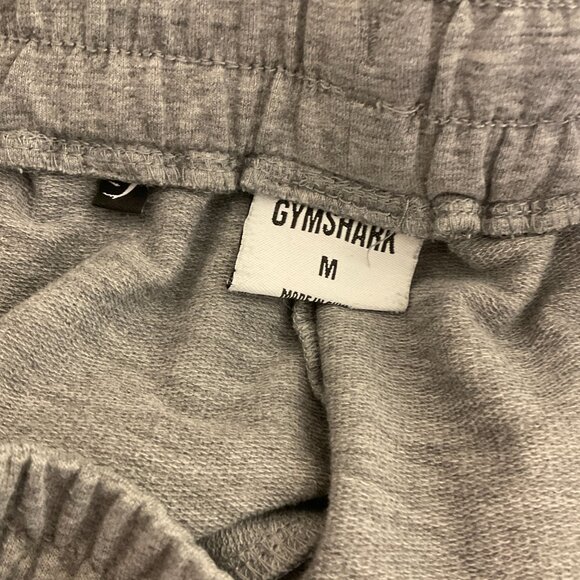 Gymshark Men's Shorts M Heather Gray Elastic Tie Waist - Picture 7 of 7